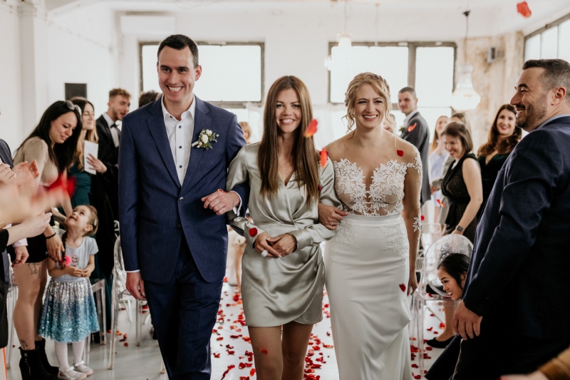 Hungarian-English wedding ceremony for Ági and Chris | Ndustrial Studio | Budapest