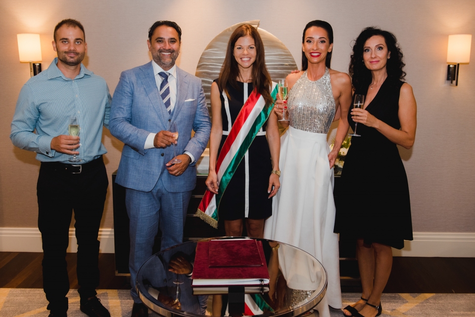 Franciska és Kiran kétnyelvű esküvői szertartása | The Ritz-Carlton Luxury  5-Star Hotel Budapest