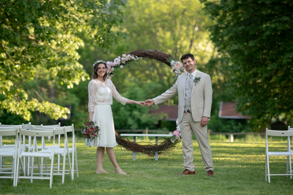 Slovenian-Hungarian Wedding | Nina and Tamás’s Hungarian-English Wedding Ceremony | Csillagkert – Budapest