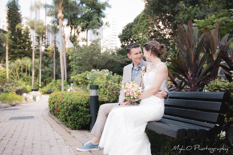 They live in Korea and got married in Dánszentmiklós | Ibolya and Robin's bilingual wedding ceremony