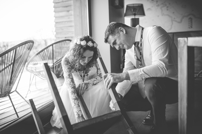 Évi és Gergő esküvői szertartása | Avagy meghitt esküvői szertartás vendégek nélkül