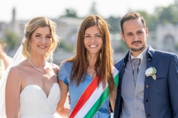 Klaudia és Wassim magyar-angol nyelvű szertartása | BOATanic Terrace & Bar | Magyar -Libanoni esküvő