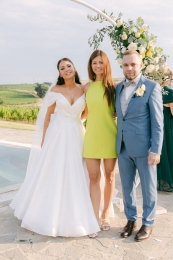 Eninő és Krisz esküvői szertartása | Hilltop Borhotel Neszmély