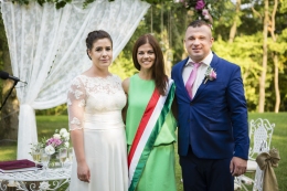 Edina és János esküvői szertartása | Fenyvespark Rendezvényközpont | Nógrád