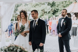 Edit és Laci esküvői szertartása | Egy Csipet Nádas | Siófok