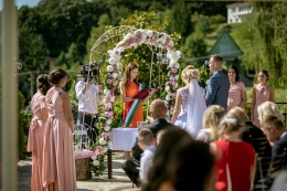 Enikő és Matyi esküvői szertartása | Szlovákia-Helemba